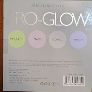 Malibu Glitz Partylight Pro Glow Innocent Space Cosmo Martini Makeup Palette